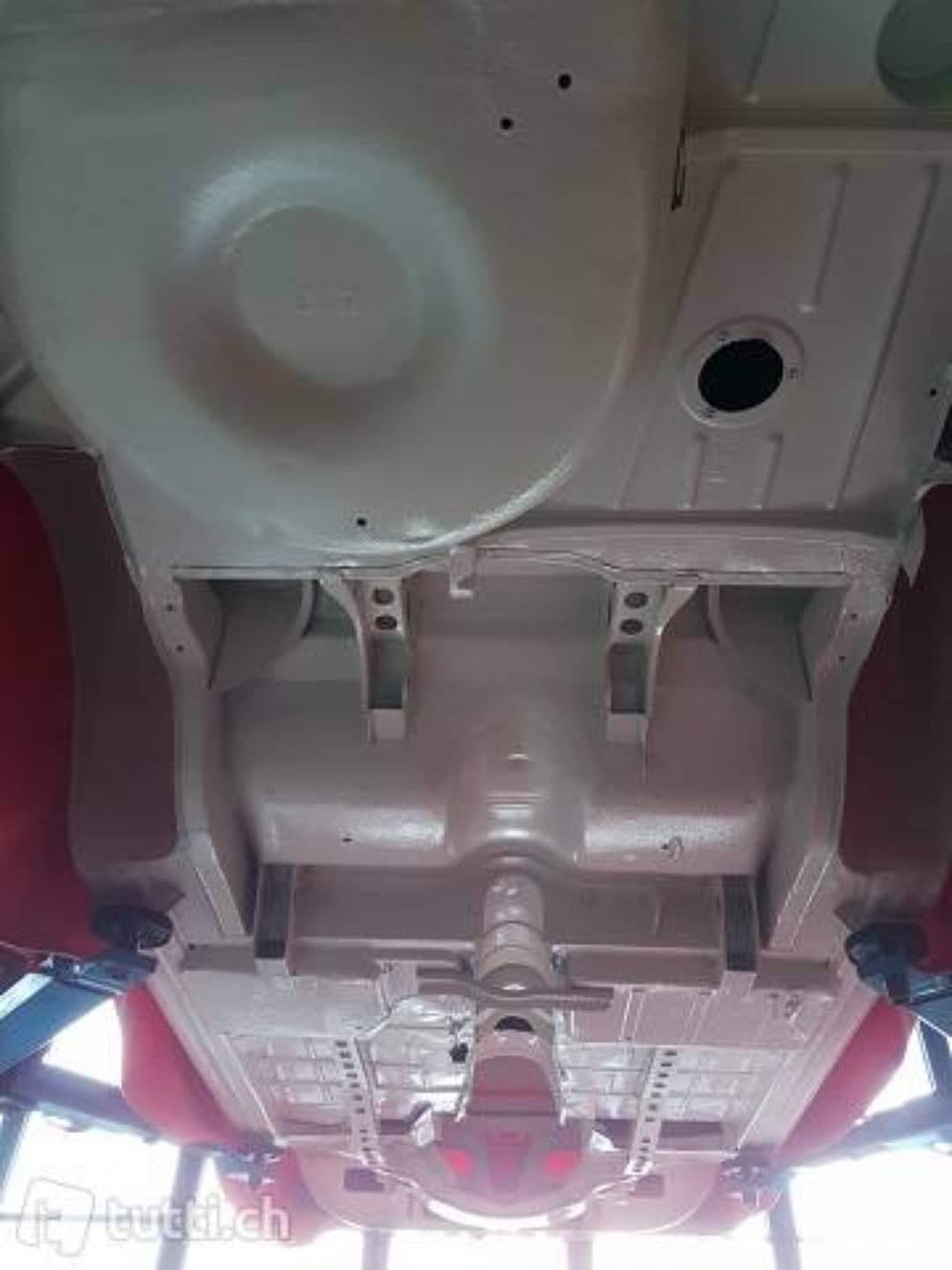 Alfa Romeo 2600 — Sottoscocca in lavorazione