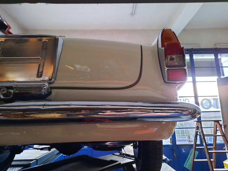 Alfa Romeo 2600 — Dettaglio della coda sul ponte