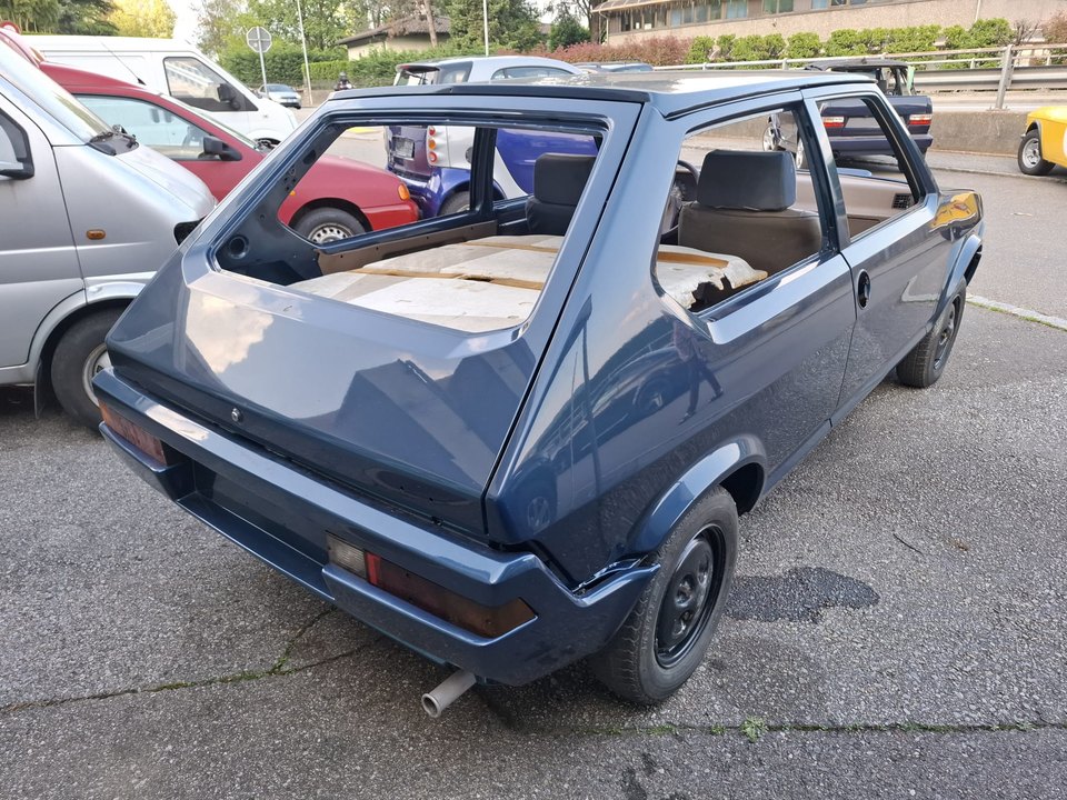 Fiat Ritmo 60 — Vista posteriore a tre quarti