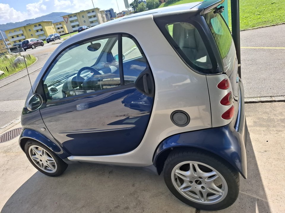Smart Cabrio — Vista laterale